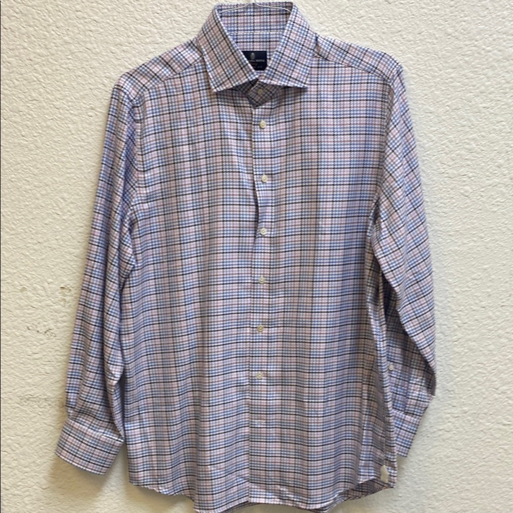 Emanuel Berg Men's Blue modern fit XL